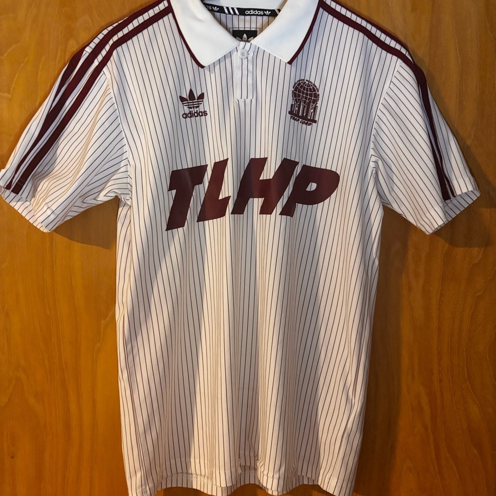 Adidas x ASAP FERG Trap Lord pinstripe soccer skateboarding jersey